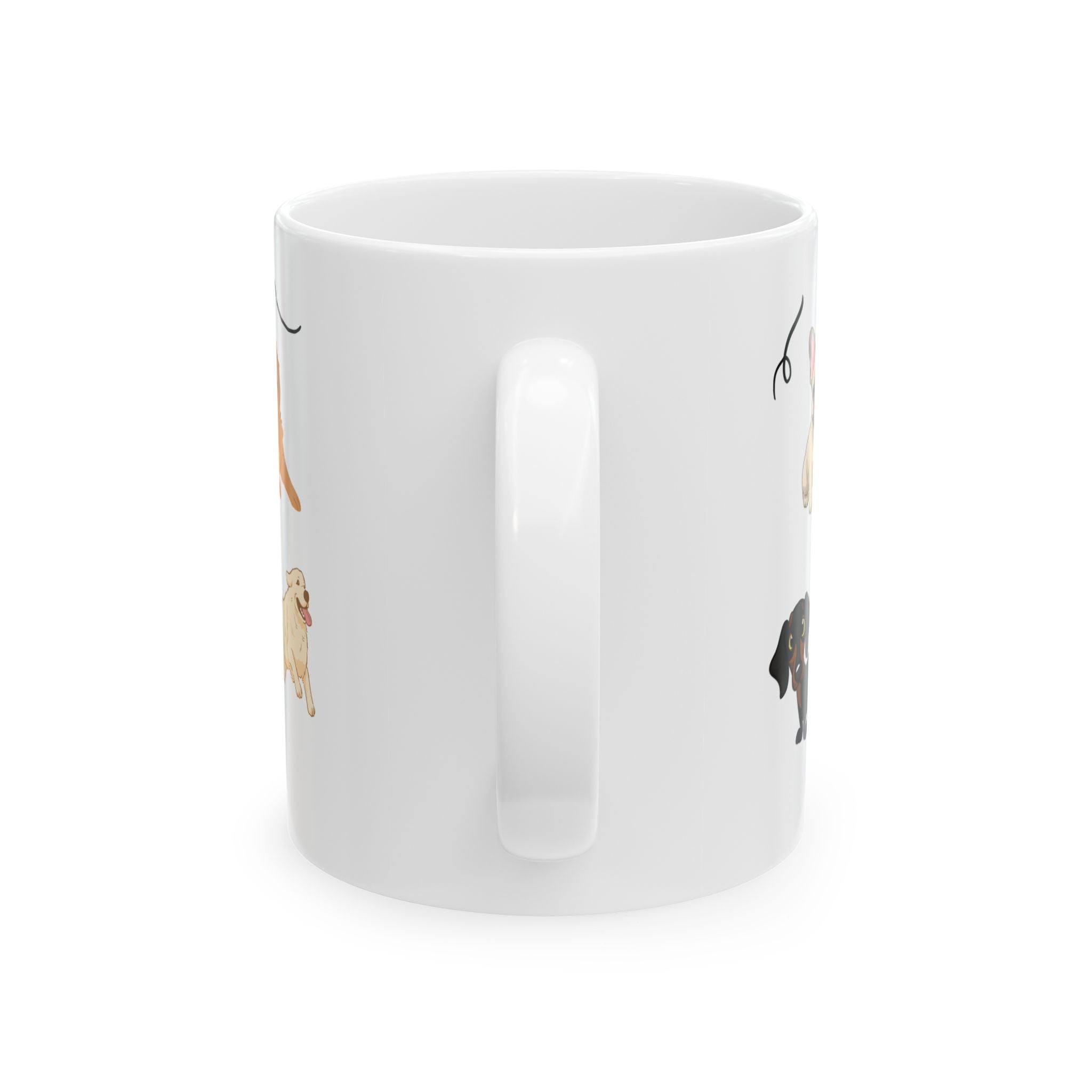 Cozy Dog Ceramic Mug