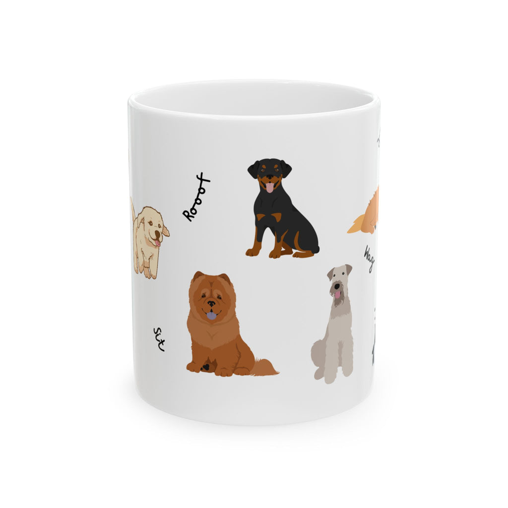 Cozy Dog Ceramic Mug